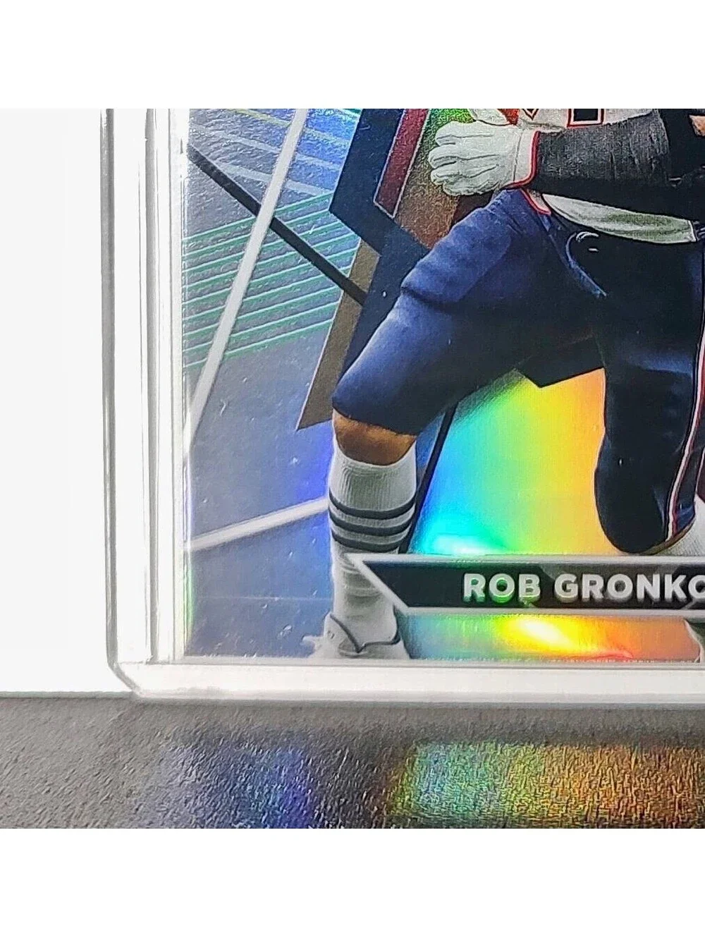 Rob Gronkowski 2023 Topps Finest NFL #213 Refractor Card New England Patriots
